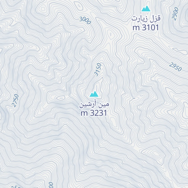 Map of مین آرشین
