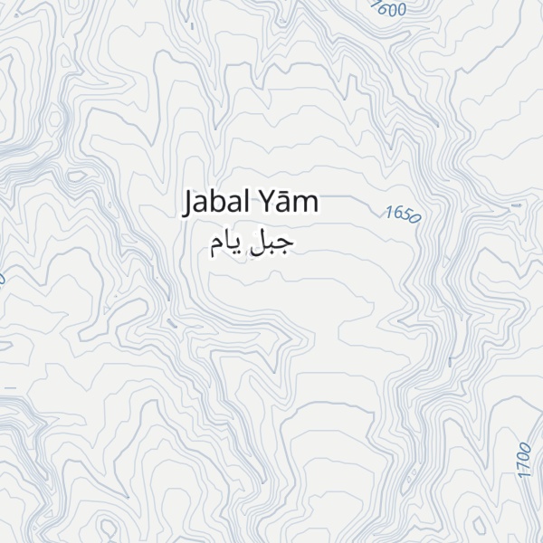 Map of Jabal Yam