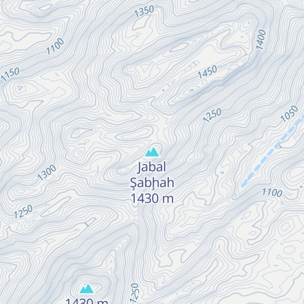 Map of Jabal Şabḩah