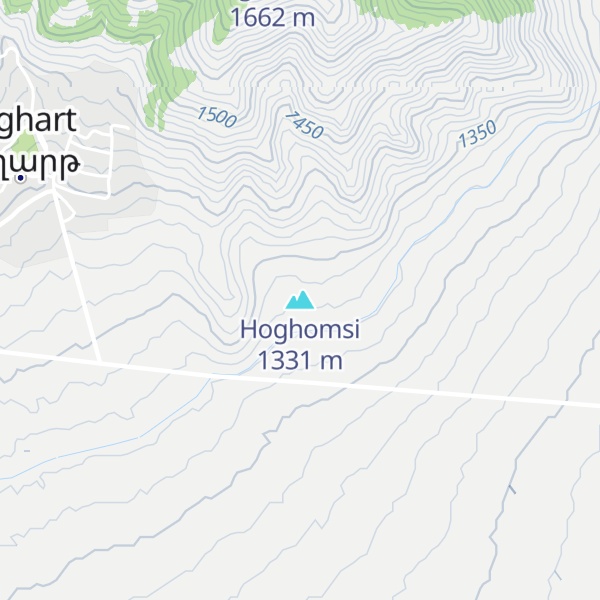 Map of Hoghomsi