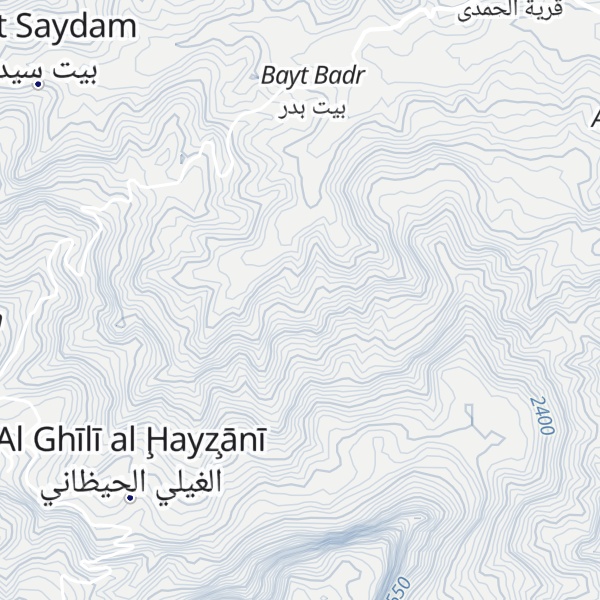 Map of وادي العُبرين المليح