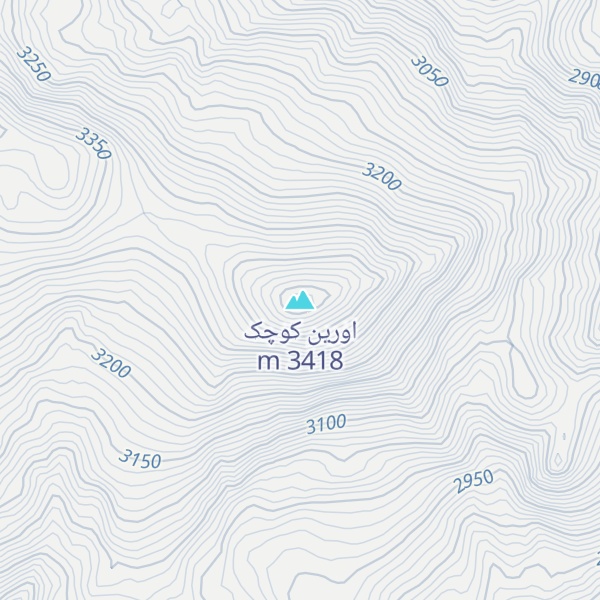 Map of اورین کوچک