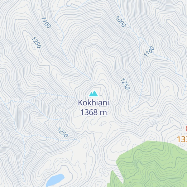 Map of Kokhiani