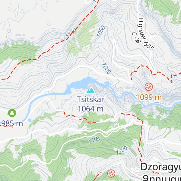 Map of Tsitskar