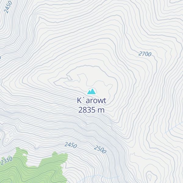 Map of K`arowt