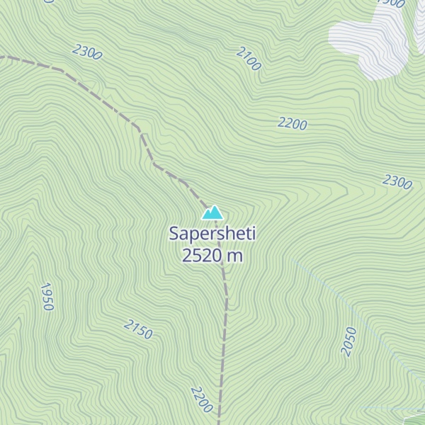 Map of Sapersheti