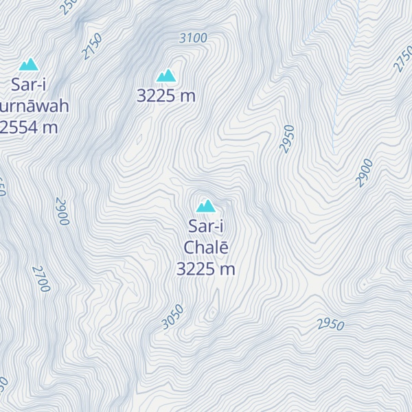 Map of Sar-i Chalē