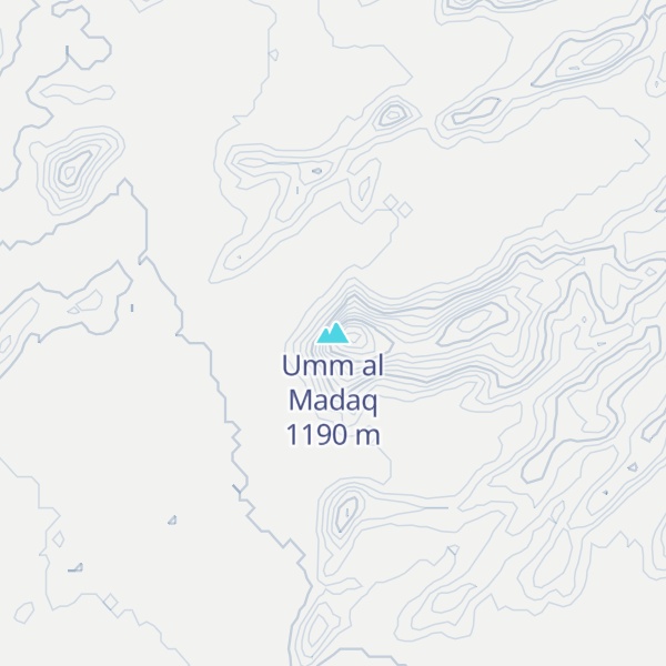 Map of Umm al Madaq