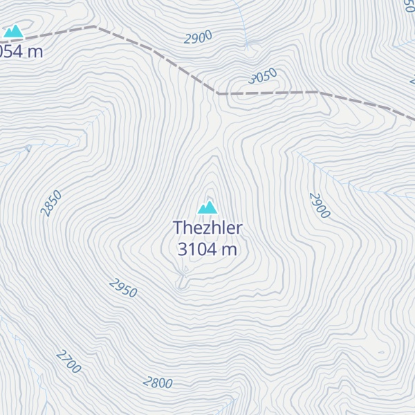 Map of Thezhler