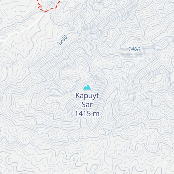 Map of Kapuyt Sar