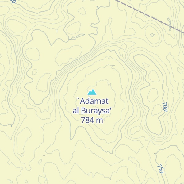Map of `Adamat al Buraysa'
