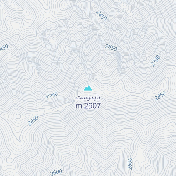 Map of بایدوست