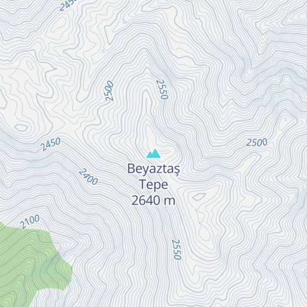 Map of Beyaztaş Tepe