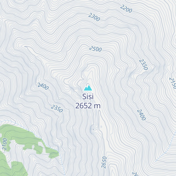 Map of Sisi