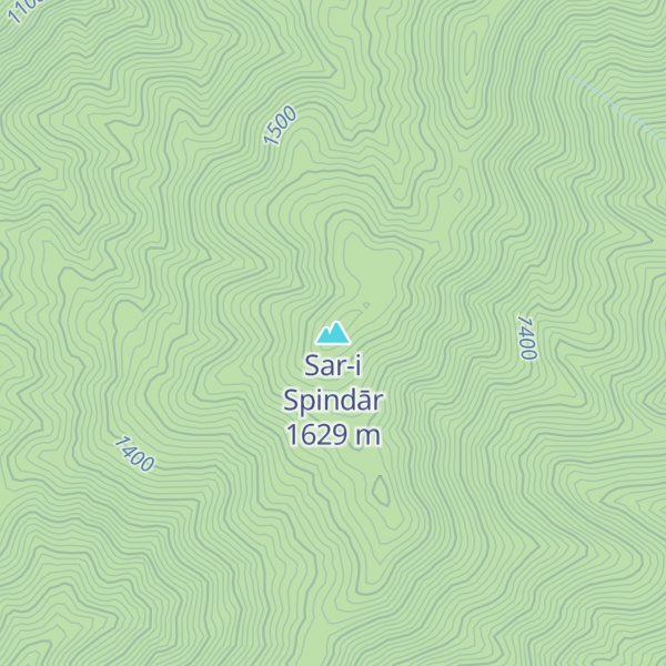 Map of Sar-i Spindār