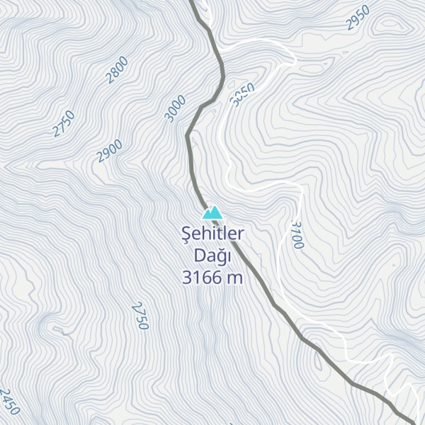 Map of Şehitler Dağı