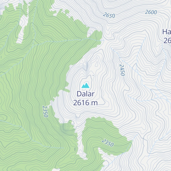 Map of Dalar