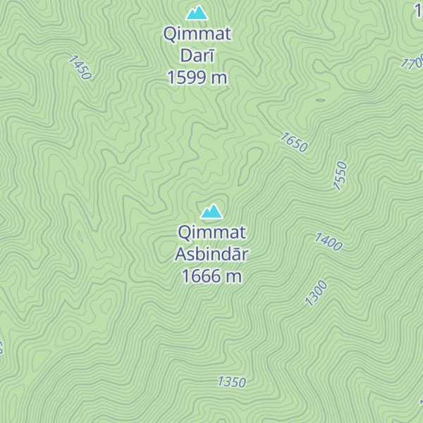 Map of Qimmat Asbindār