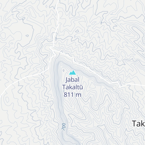 Map of Jabal Takaltū
