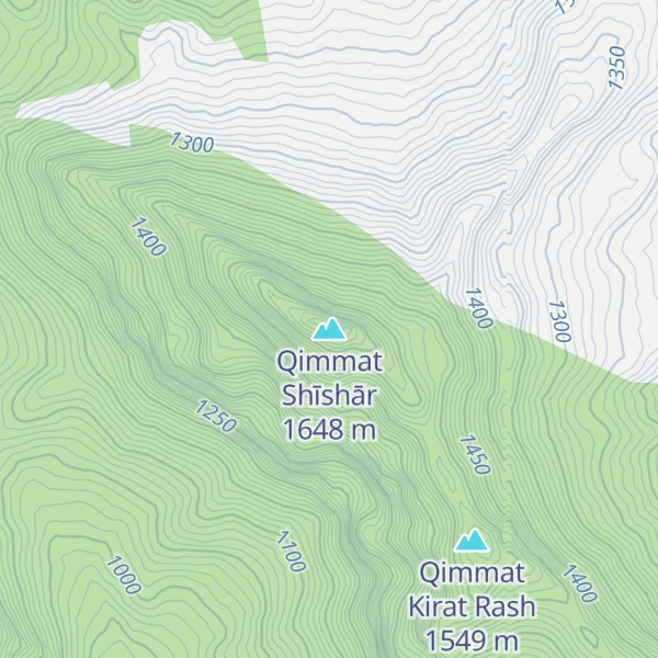 Map of Qimmat Shīshār