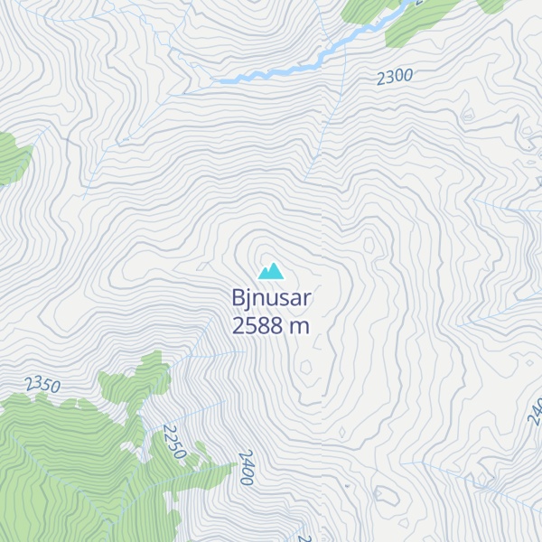 Map of Bjnusar