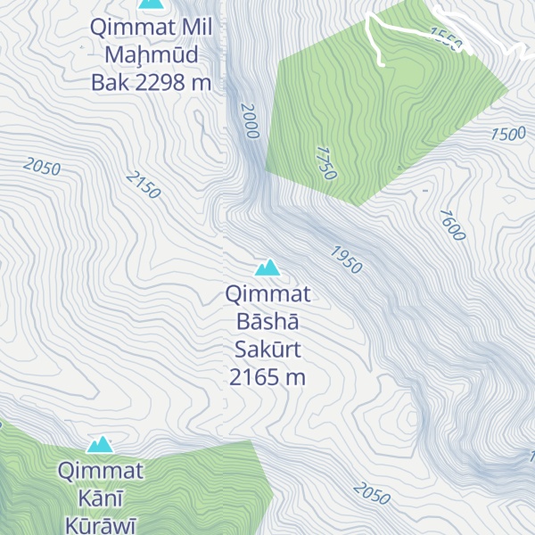 Map of Qimmat Bāshā Sakūrt