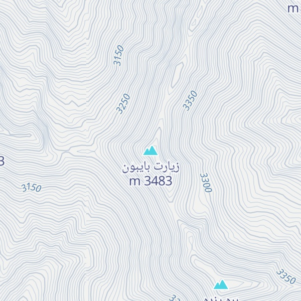 Map of زیارت بایبون