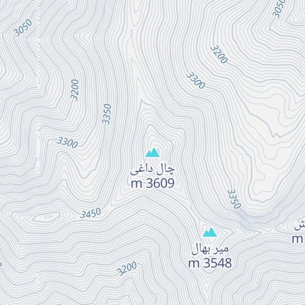 Map of چال داغی