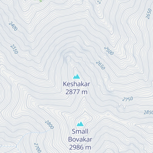 Map of Keshakar