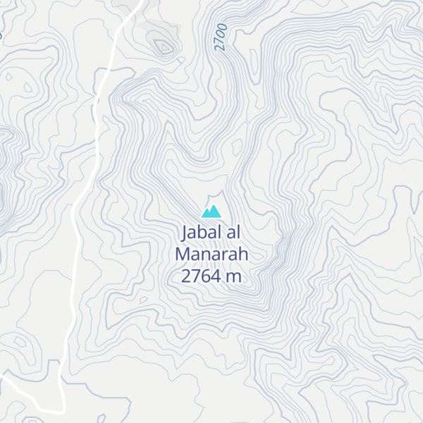 Map of Jabal al Manarah