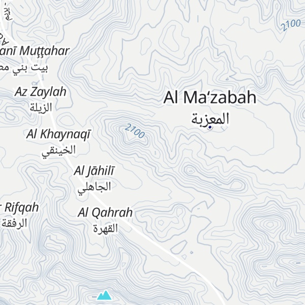 Map of Jabal Murays