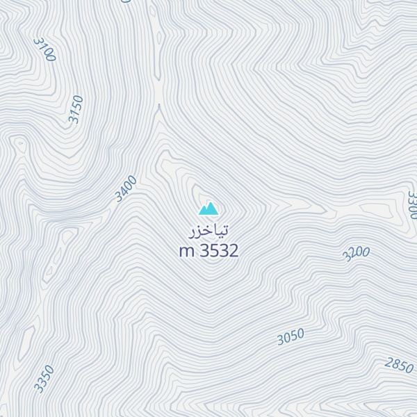 Map of تیاخزر