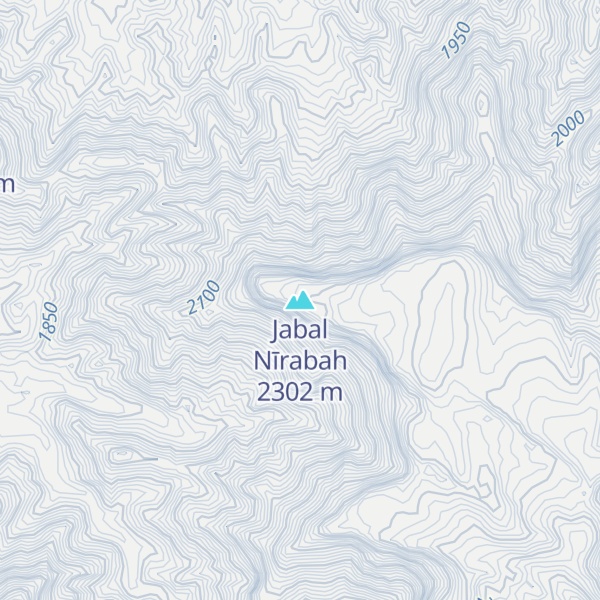Map of Jabal Nīrabah