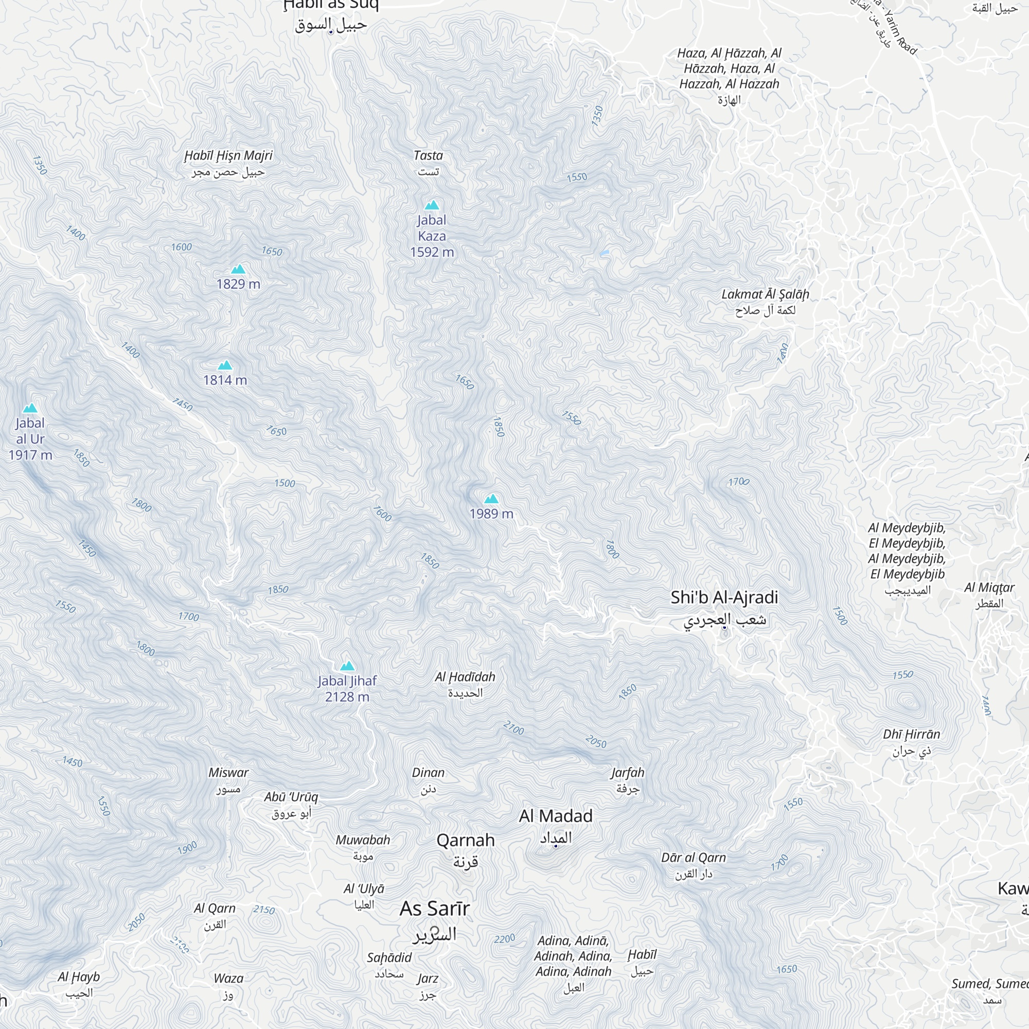 الحديدة map