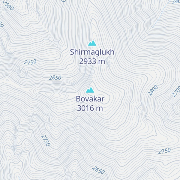 Map of Bovakar