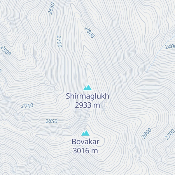 Map of Shirmaglukh