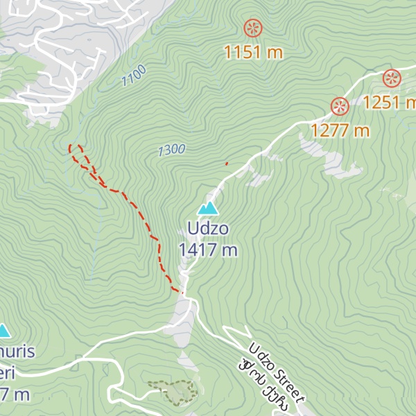 Map of Udzo