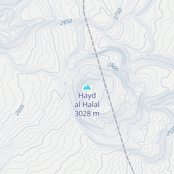 Map of Hayd al Halal