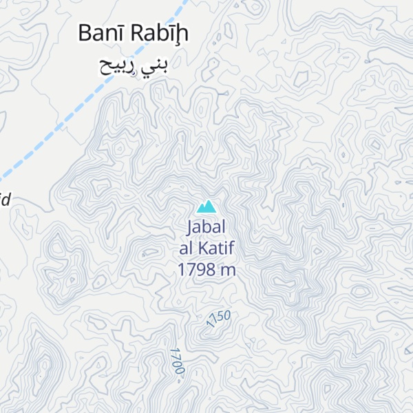 Map of Jabal al Katif