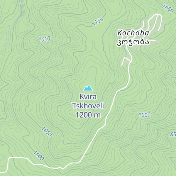 Map of Kvira Tskhoveli