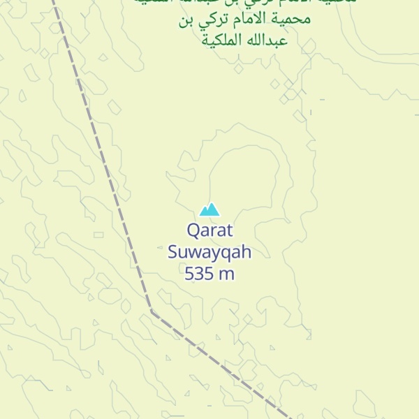 Map of Qarat Suwayqah