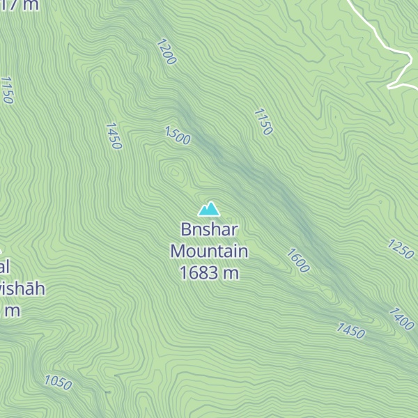 Map of Bnshar Mountain