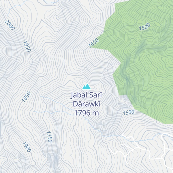 Map of Jabal Sarī Dārawkī