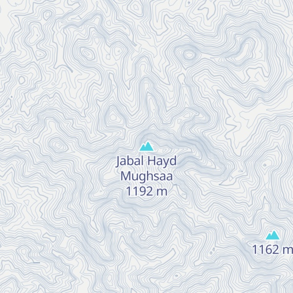 Map of Jabal Hayd Mughsaa