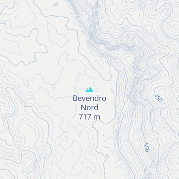 Map of Bevendro Nord