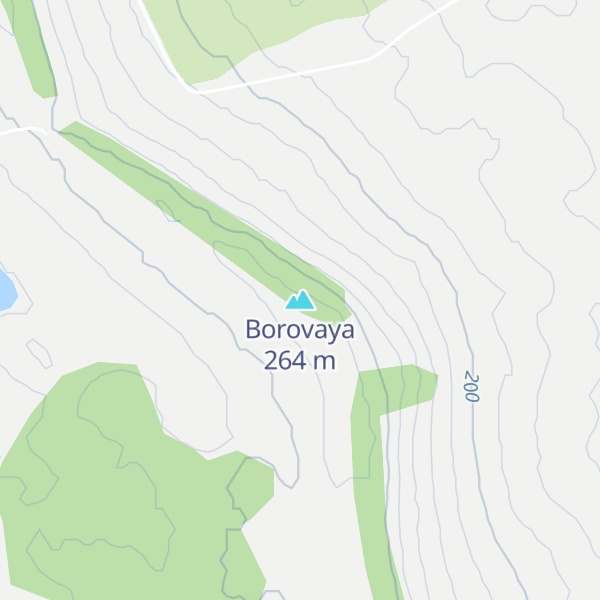 Map of Borovaya