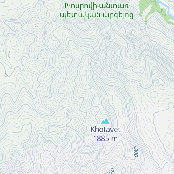Map of Makhmud-Dag