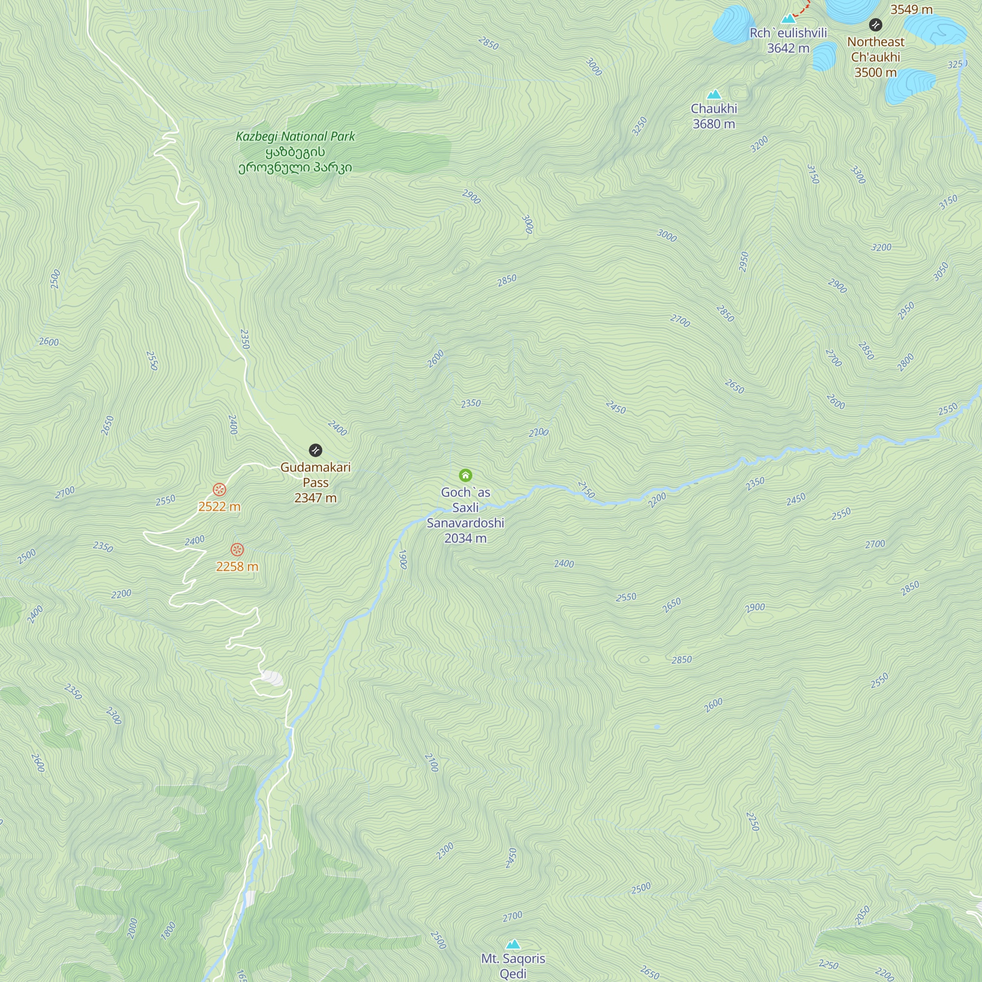 Zura Da K`et`inos Saxli Sanavardoshi map