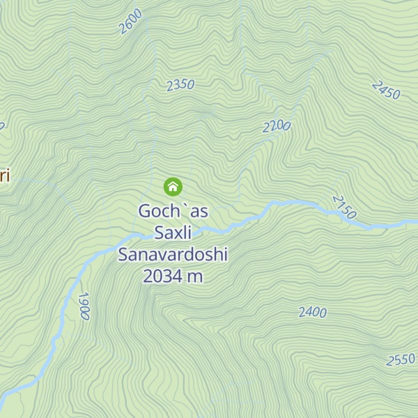 Map of Zura Da K`et`inos Saxli Sanavardoshi
