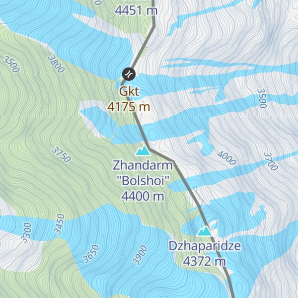 Map of Dzeneladze